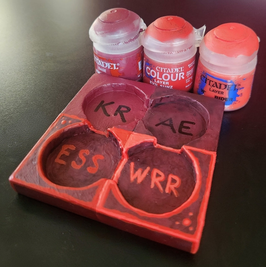 Paint Organizer Tray (Various Sizes Available)